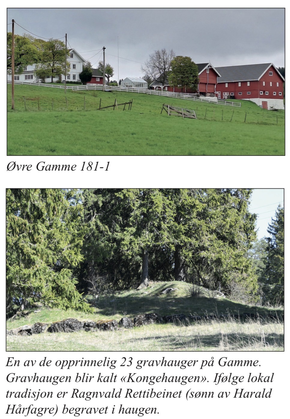 Historisk vandring Gamme - Helmen 