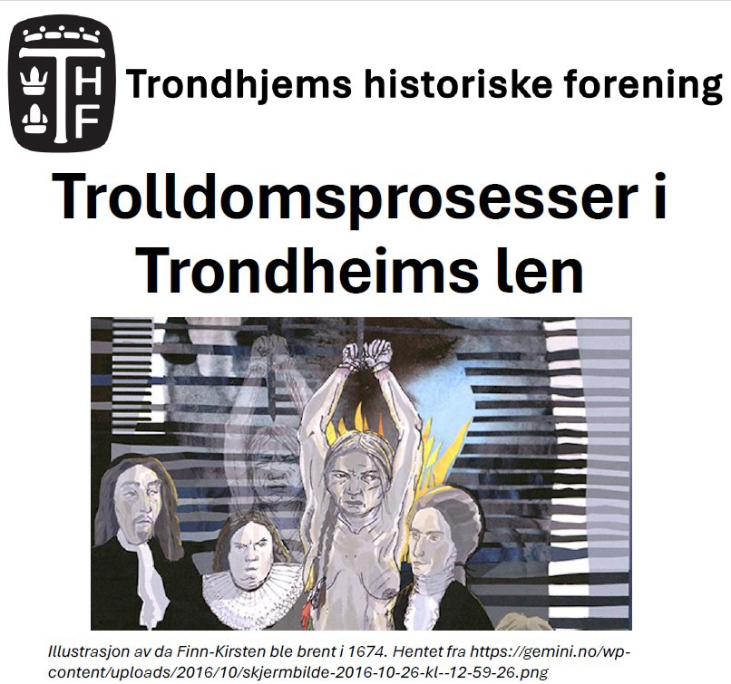 Trolldomsprosesser i Trondheims len