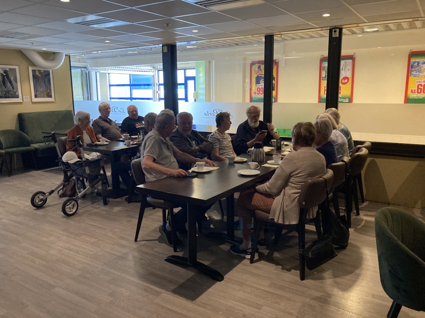 Kaffekos på La Perla 17.06.26