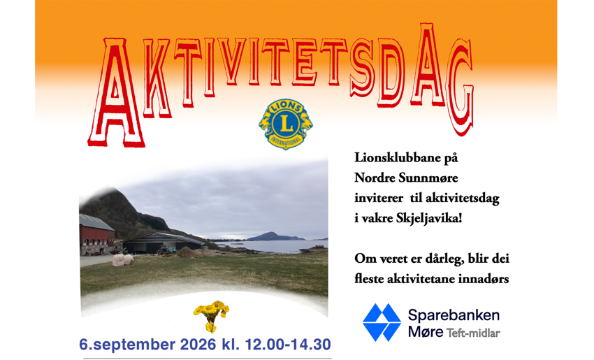 Bli med på Aktivitetsdagen ved Stall Skjeljavika!
