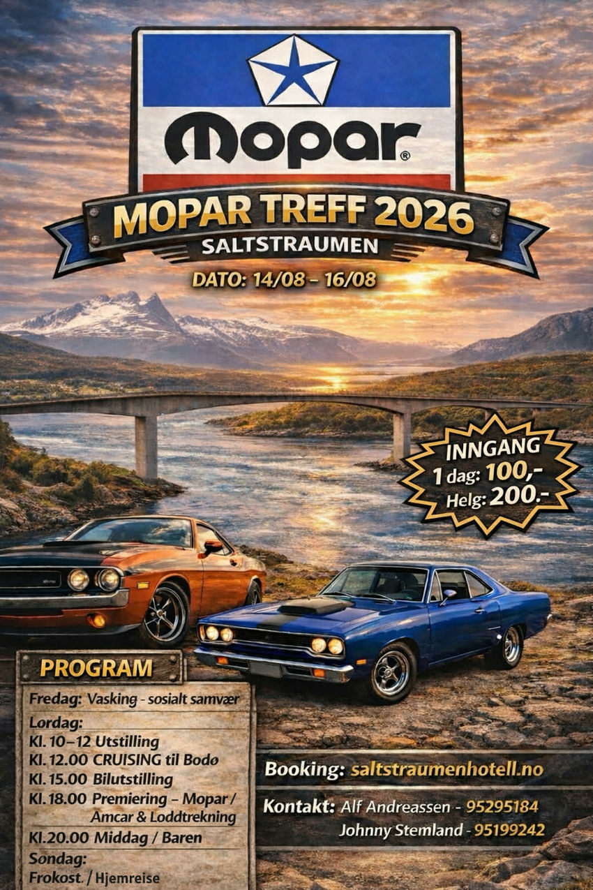 MoPar treff Saltstraumen