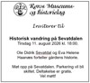 Artikkelbilde til artikkelen Historisk vandring på Sevatdalen