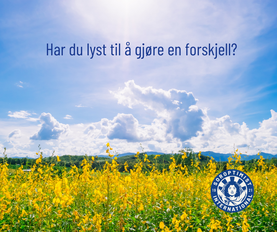 Har du lyst til å gjøre en forskjell?