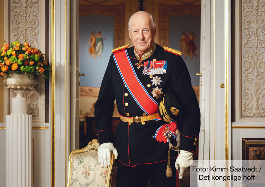 Minneord for Hans Majestet Kong Harald V