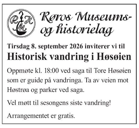 Vandring i Høsøien