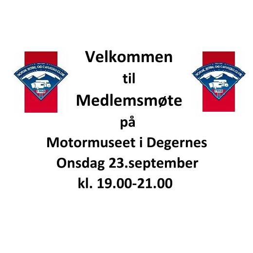 Medlemsmøte Høst 2026