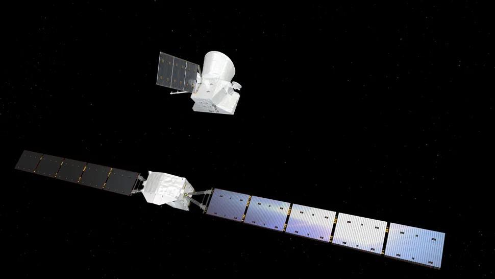 BepiColombo ankommer Merkur