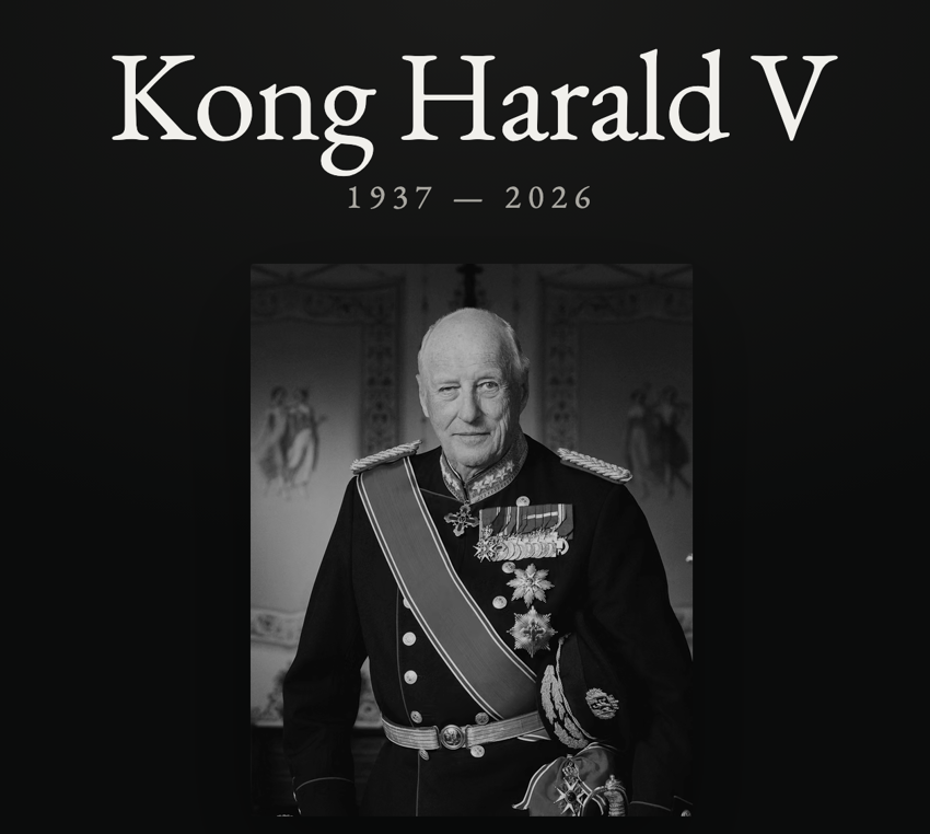 H.M. Kong Harald V 1937 – 2026