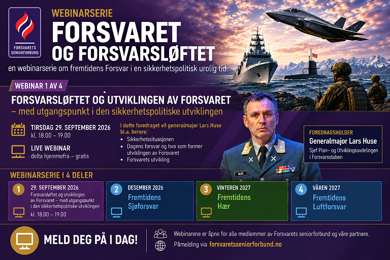 Webinar: Forsvaret og Forsvarsløftet