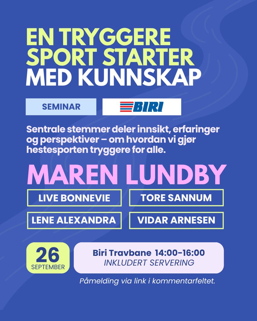 Trygg i travet