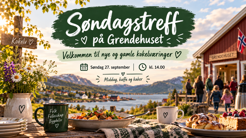 Velkomsttreff på Grendehuset