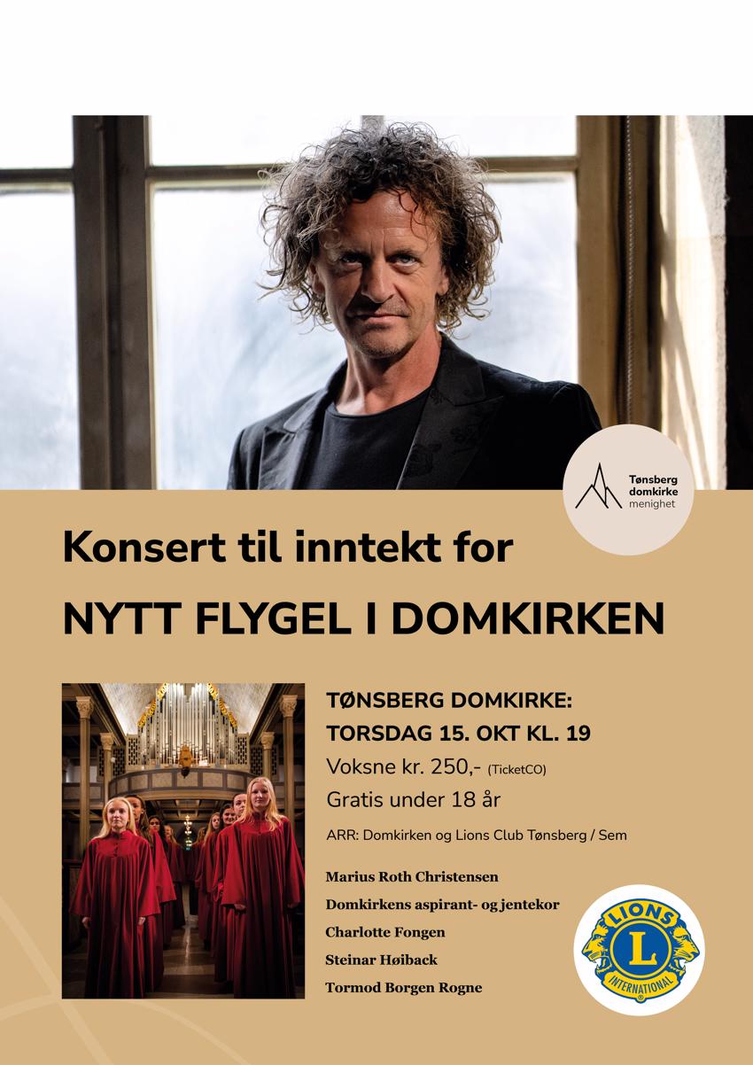 MARIUS ROTH CHRISTENSEN i Tønsberg domkirke