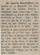 En bjørnehistorie fra Sandsvær anno år 1900
