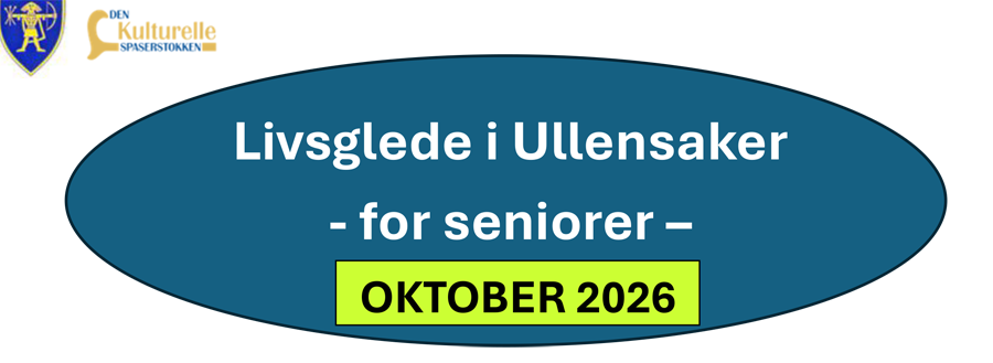Program Livsglede oktober 2026