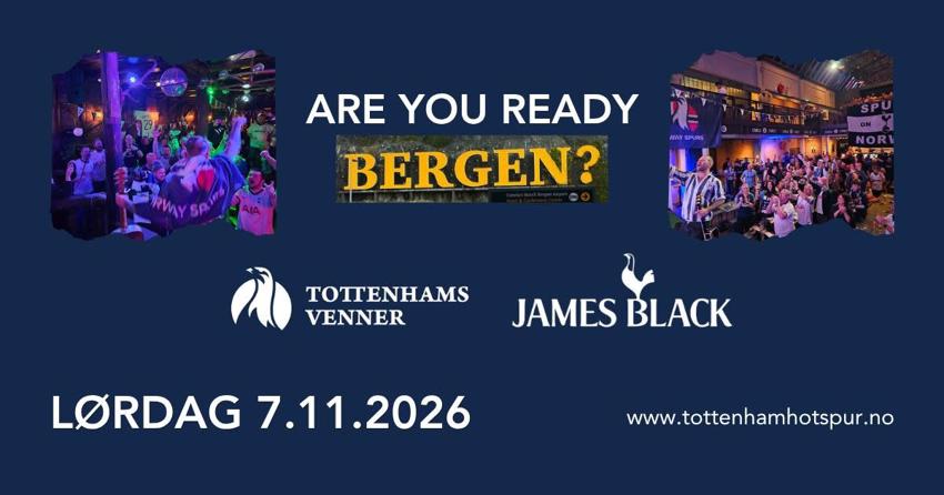 The Voice of Spurs til Bergen den 7. november