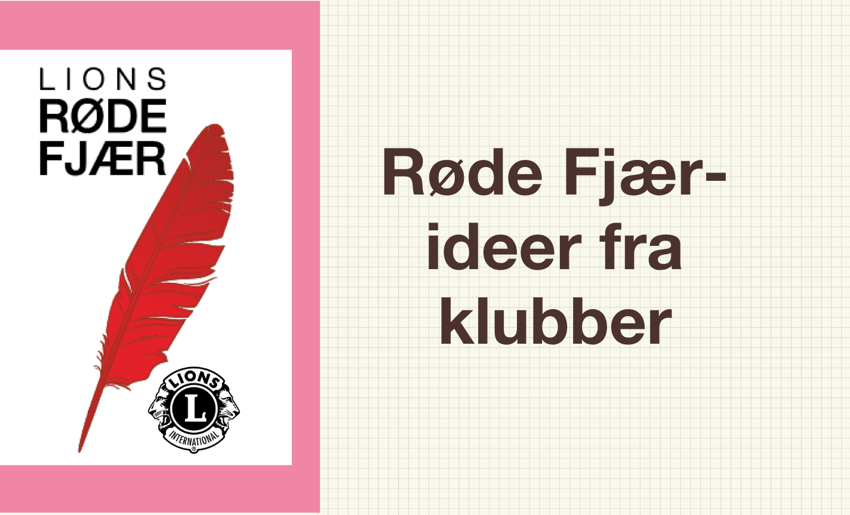 Ideer til Røde Fjær-aktiviteter