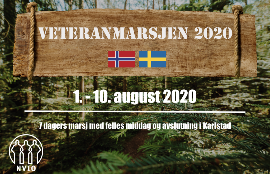 Veteranmarsjen 2020: Norske og svenske veteraner e