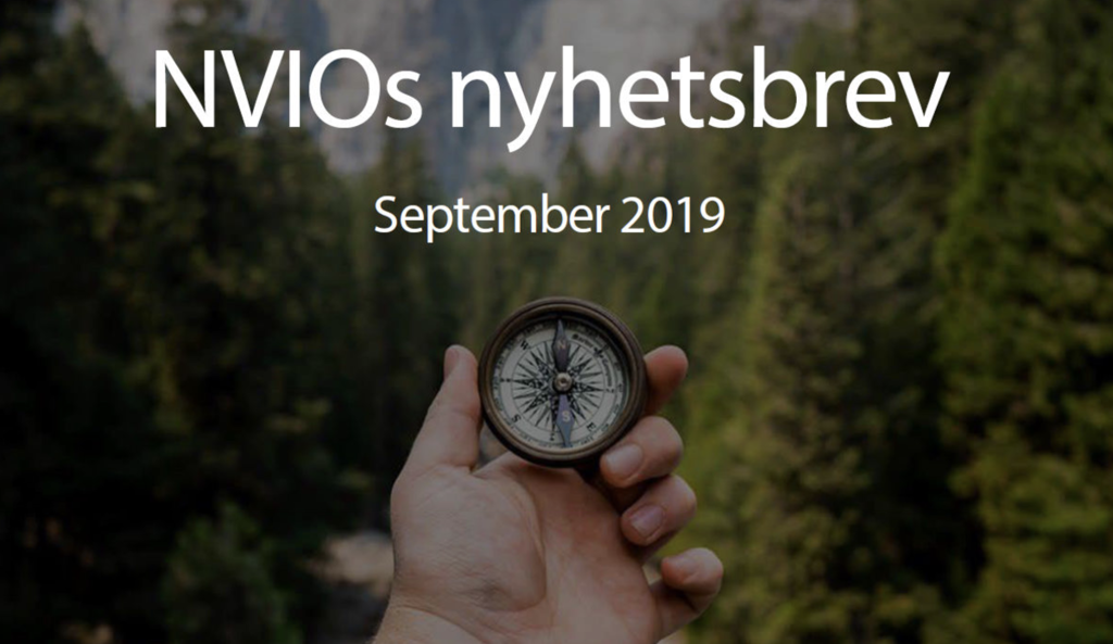 NVIOs nyhetsbrev for september 2019