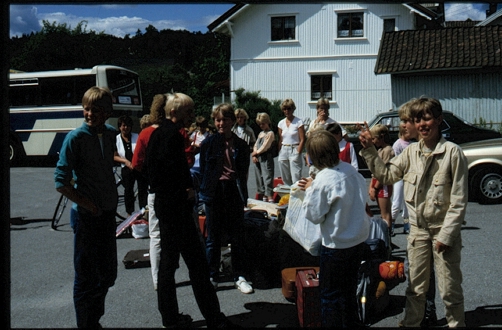 Her er bilder fra vår sommertur  til Gjøvik 15 til 17 juni 1984