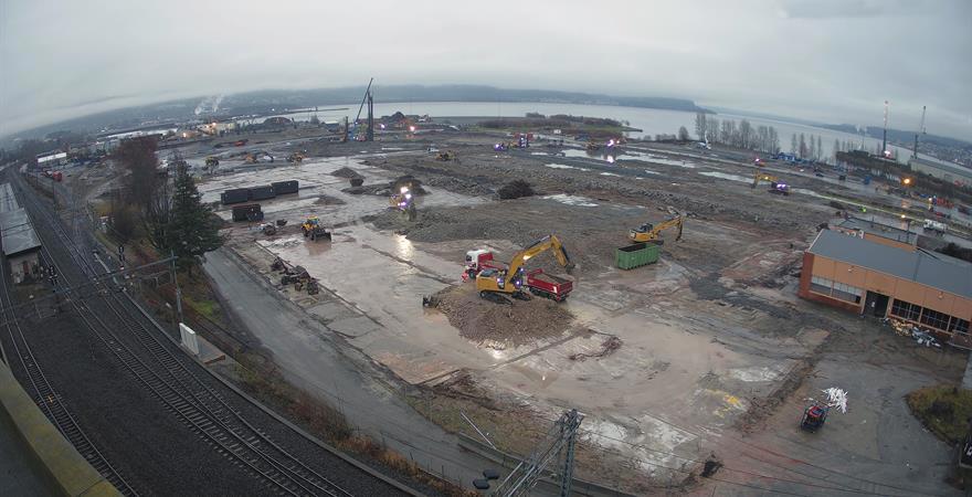 Drammen nye sykehus er under bygging