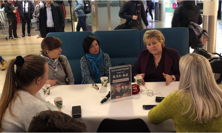 LGS-STYRET MØTER STATSMINISTER ERNA SOLBERG I ALTA