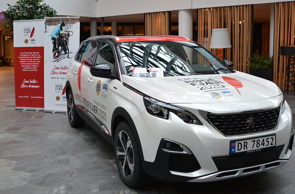 Peugeot og Lions Røde Fjær 2020 har startet et spe