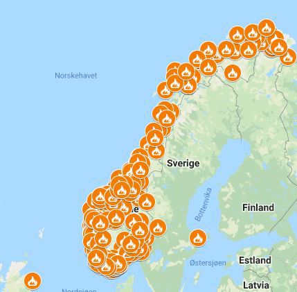 Vardebål i hele Norge i kveld