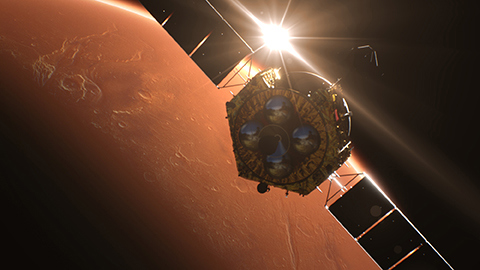 Tianwen-1 i bane rundt Mars