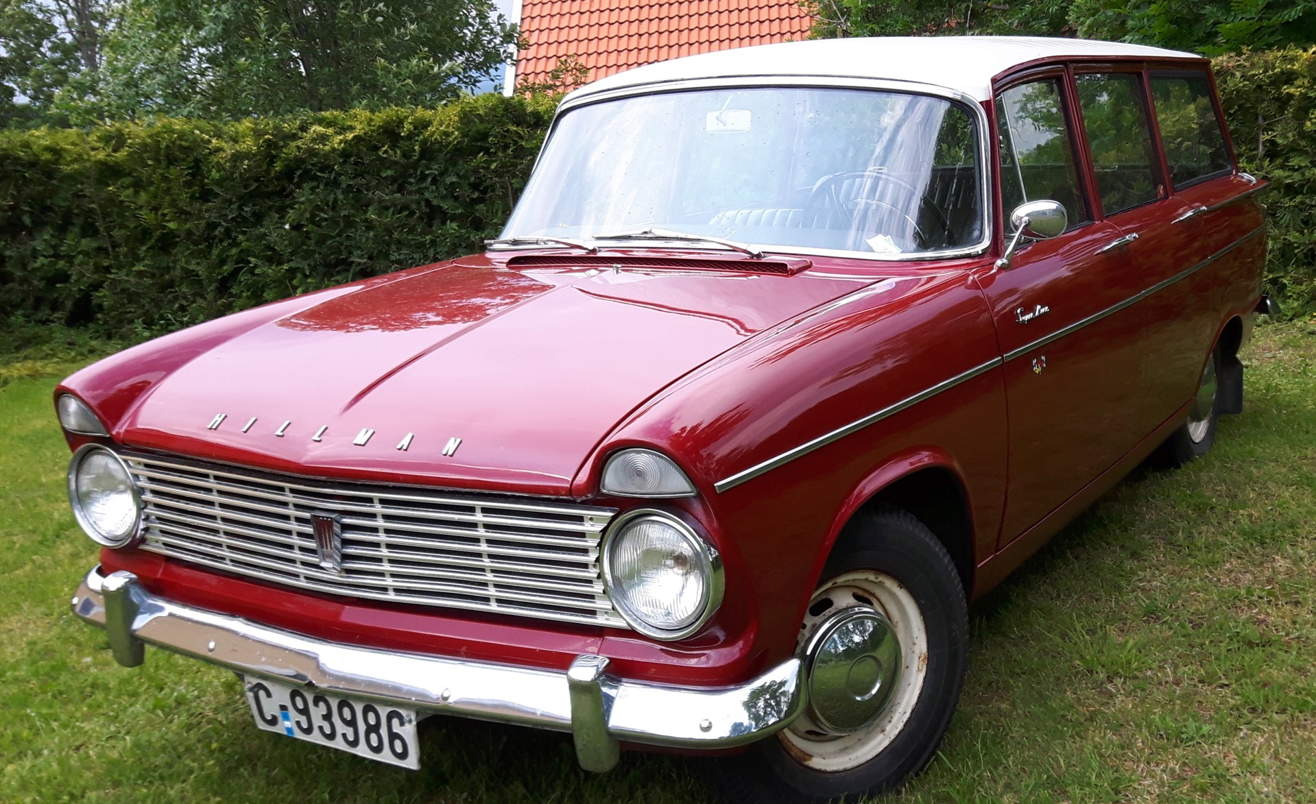 1962 Hillman Super Minx Stasjonsvogn
