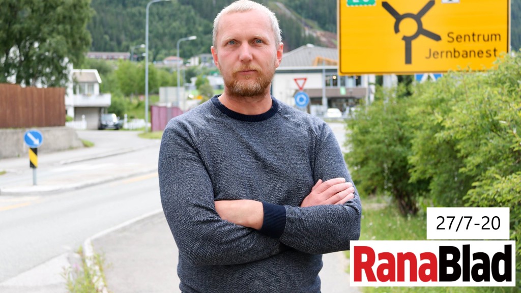 Styreleder i Motvind Norge på besøk i Rana
