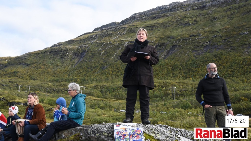 Naturvernforbundet / vindmålermast Sjonfjellet