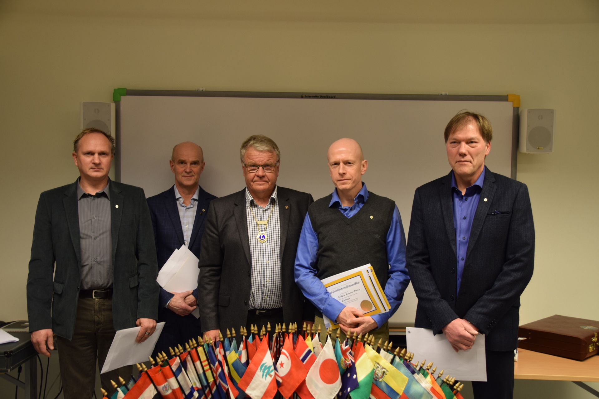 002 Opptakk av 4 nye medlemmer februar 2017