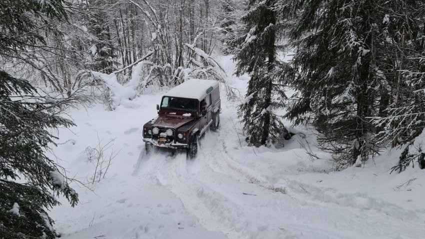 Rom(h)julskjøring på Lampeland 27.12