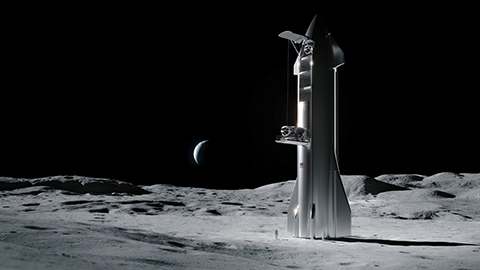 NASA har valgt tre forslag til månelandingsfartøy*