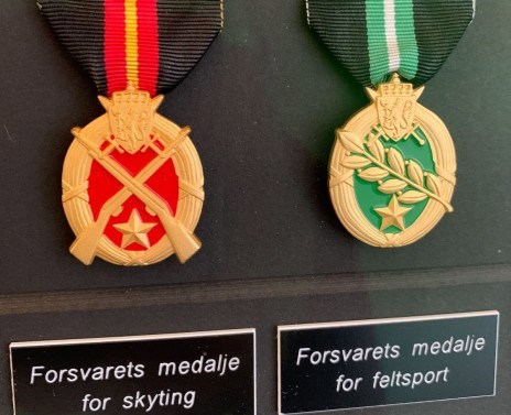 Forsvarets medaljer for feltsport og skyting