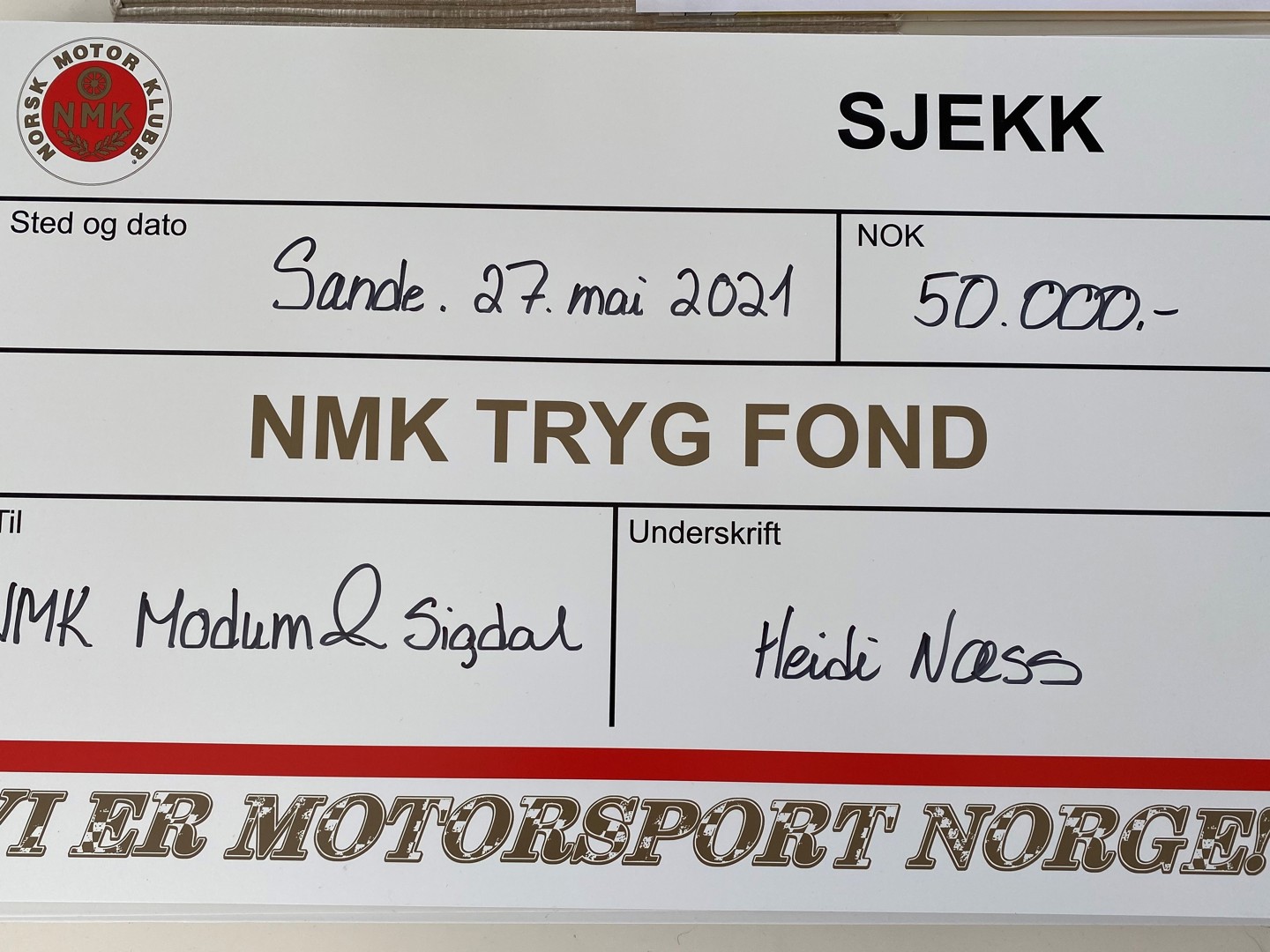 NMK MODUM & SIGDAL