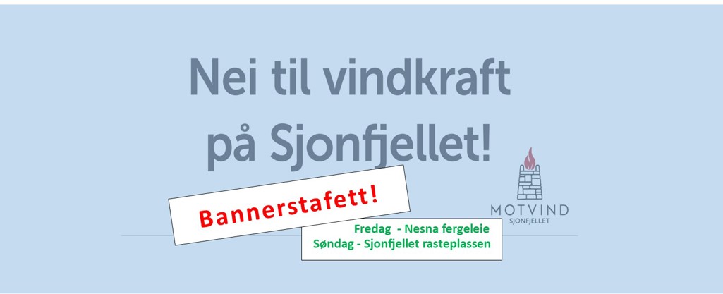 Bannerstafett fredag 2/7  og søndag 4/7