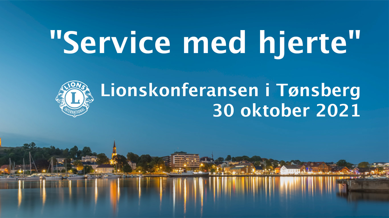 Lionskonferansen i Tønsberg 30. oktober 2021