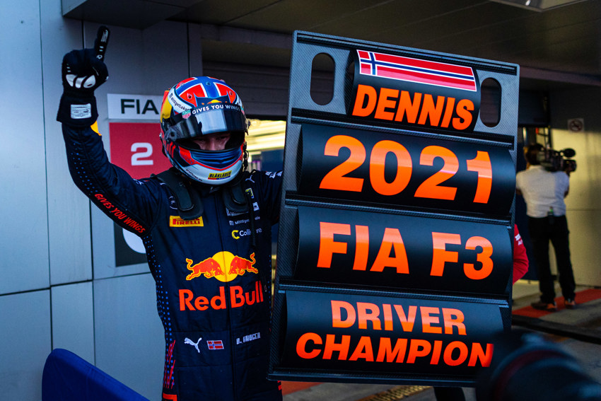 DENNIS HAUGER VANT FIA  FORMULA 3 CHAMPIONSHIP