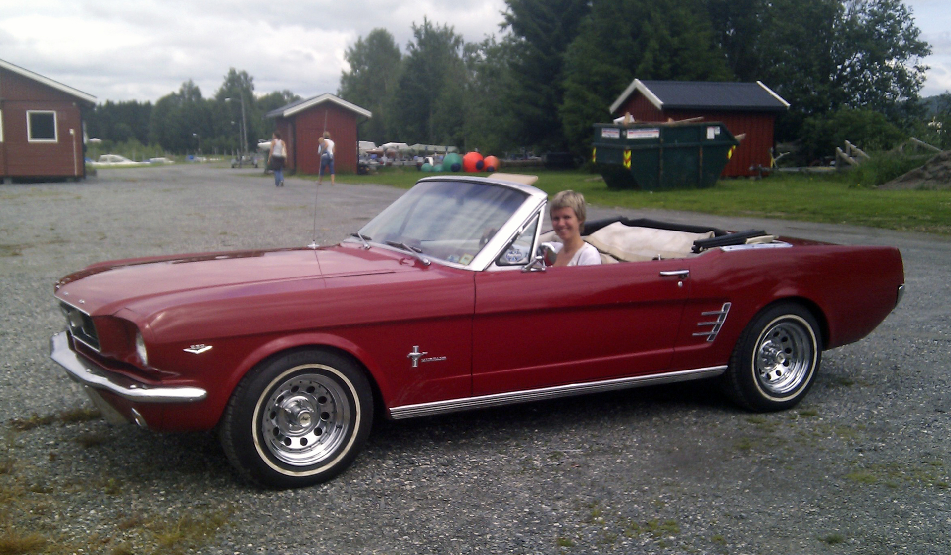 093-1966 Ford Mustang convertible 01. Eiere- Medle