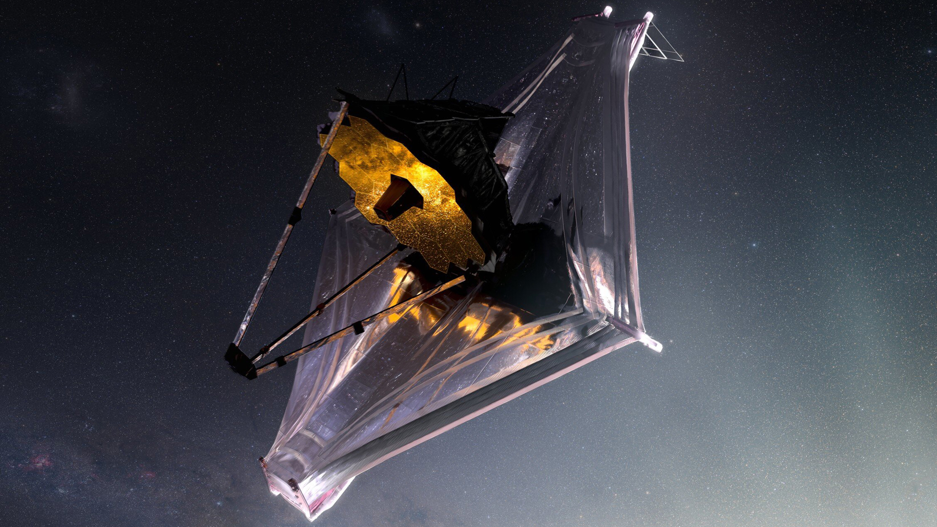 Webb-teleskopet foldet ut