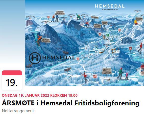 Årsmøte i Hemsedal Fritidsboligforening (HemFri)