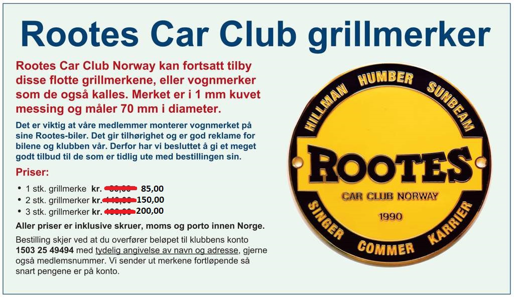 Nye priser Grillmerker for 2022