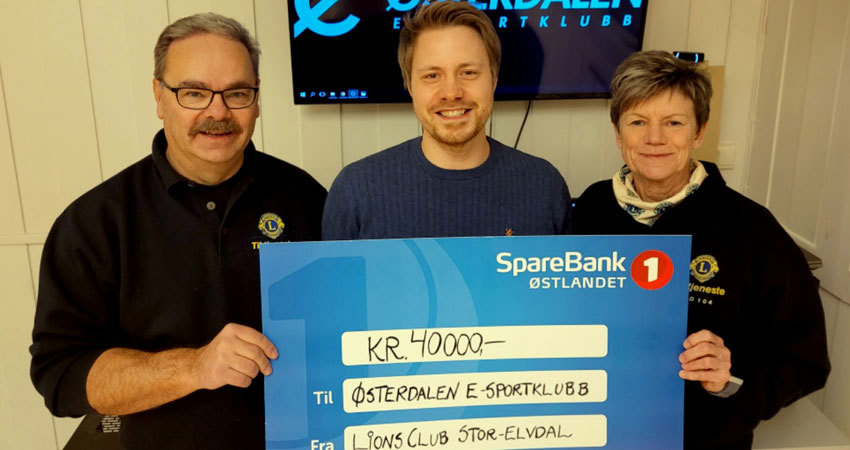 40.000 kroner til e-sport på Koppang