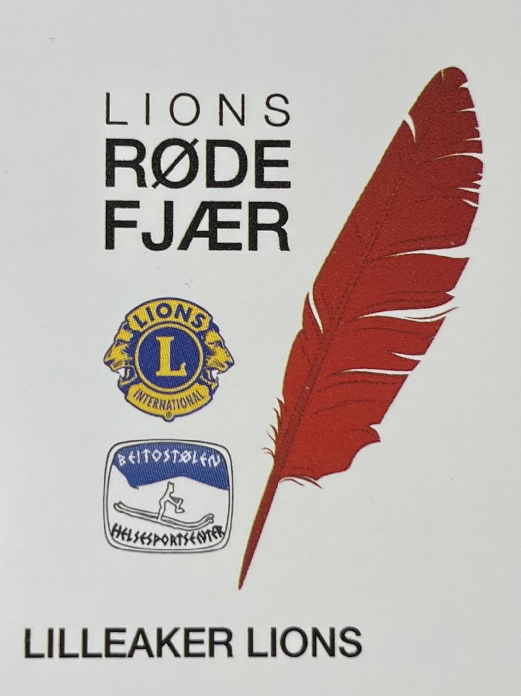 Støtt Lions Røde Fjær-aksjon