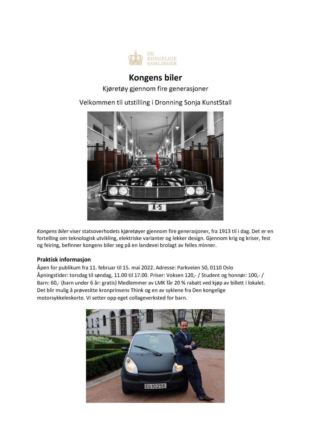 Kongens biler