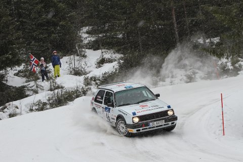 Resultater etter første runde – Sigdalsrally