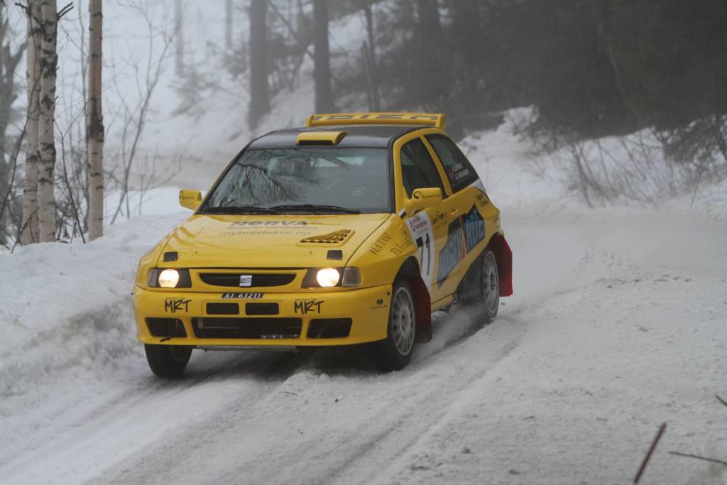 Resultater fra første løp i NMK Rallycup 2020