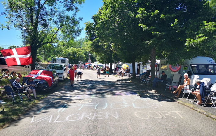 Oppdatering av Tour de France i Jerlev 3. juli