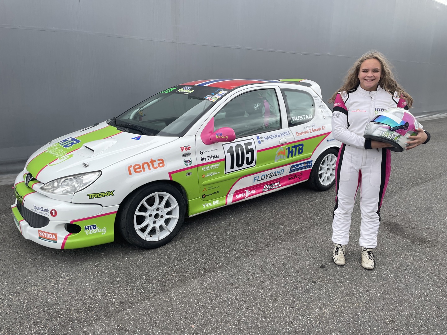 Isabell Rustad klar for kjøring i helgen
